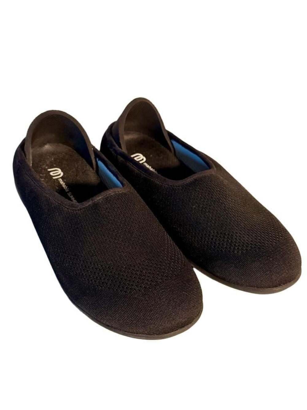 mahabis Summer Slip-On Mesh Slippers Black EU 37 / US 6.5-7